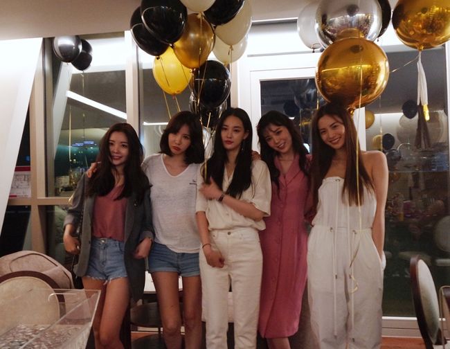 After School members showed off their still friendship.Raina released a snap of After School members gathered in one place on her Instagram account on Monday, marking Park Su-youngs birthday.In the open photo, After School members celebrate Park Su-youngs birthday with a bright smile.Friendships of After School members who posed affectionately in a party room decorated with balloons to celebrate Park Su-youngs birthday catch the eye.After School members gathered in one place, Lee Joo-yeon, Nana, Raina and Kim Jungah, attract attention with perfect beauty and warm friendship.On the other hand, After School is actively engaged in members activities.Lizzy started his career as an actor in earnest under the name Park Su-young, and Nana and Lee Joo-yeon are also active as actors.Kim Jungah is a post-marriage stylist, and Raina continues her musical career as a singer.Raina Instagram