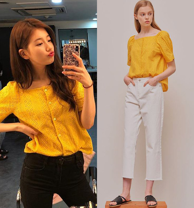 Pretty photo next to pretty photo! I recently looked at the style of the feed that was posted on Bae Suzys SNS.FENDIBae Suzy, who attended the Rial Collection exhibition event at Hong Kongs Shome boutique, opted for Fendis 18 Free Fall Dress.The combination of a halter neck line and an off-shoulder appeals to both elegance and cute charm. Dress emphasizes neat style jewelery.VALENTINOValentino SpAs 18 Free Fall Dress featured a sweet Dress styling, with a scalloped neckline that seems to weave shells.It is perfect to the black color velvet material which makes the white skin stand out.ADD SENSEAdSenses yellow blouse was wearing a Bae Suzy, a fresh look that would blow away the heat.VANESSA BRUNO AHTEBehind Bae Suzys bright smile, which brightly illuminated the Lancome Event, is Vanessa Bruno Attes Flower Dress.The dress, which maximizes femininity, showed a feminine style by matching thin beaded earrings and nude strap heels with a thin beaded dress.DIORShe also showed off her goddess beauty at the opening event of the Taiwan Dior boutique: she produced a casual look, boldly excluding coats and boots from Diors 18 F/W collection styling.Bae Suzy is what!editor Choi Won-heePhoto Bae Suzy Instagram, LF MALL, Ad Sense, Fendis official website, Dior, Valentino SpAdesign transferALWAYS PERFECT