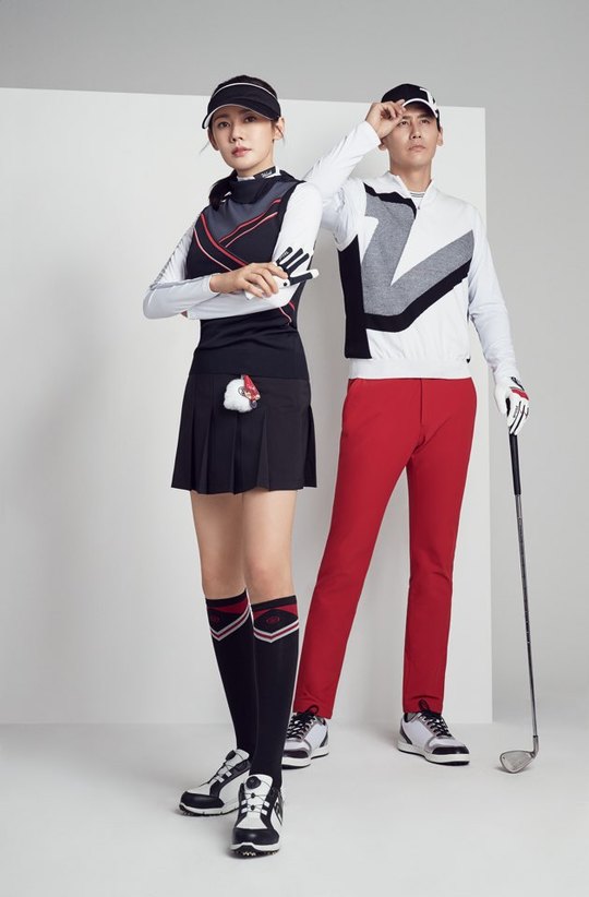Choo Ja-hyun - Xiaoguang Yu couple were selected as Golf wear brand new ModelA Golf wear brand has unveiled a new Model Choo Ja-hyun, Xiaoguang Yu couple pictorial.Choo Ja-hyun in the public picture showed off his unchanging beauty and appearance after the Child Birth, and he caught the eye by trending and sophisticatedly digesting the Golf wear.Especially, Choo Ja-hyun Xiaoguang Yu couple is the back door that they have been shooting in a unique love atmosphere, so they have been attracted to Wannabe couple through the picture.It is a bright smile that feels the energy of the cold couple, and it is expected to increase the perfection of the picture.Park Su-in