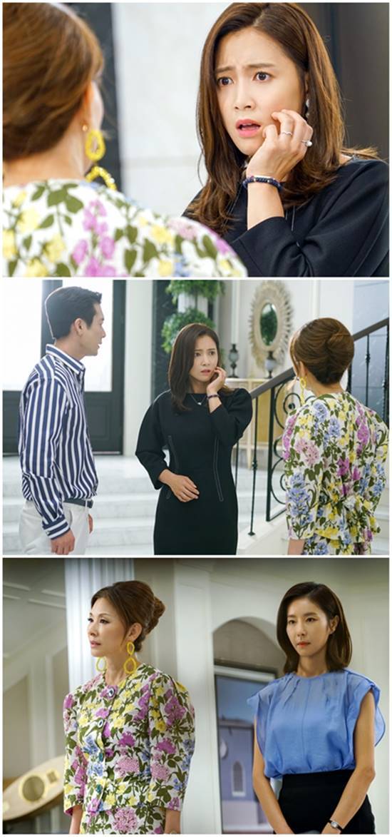 If you think Im going to speak to her, Nam Sang-mi is terrified by Lee Mi-sook.In the SBS weekend drama If You Think Youll Talk to Her (playplayplay by Park Eon-hee and director Park Kyung-ryeol), which is broadcast on the 4th, Ji Eun-han (Nam Sang-mi), who is afraid to see Min Ja-young (Lee Mi-sook), Kang Chan-ki (Cho Hyun-jae), who watches him secretly, and Sue Jin (Han Eun-jung), who is full of poison, are drawn.In the pre-released photo, Min Jae-young, who was dressed in colorful decorations, hit the cheek of his daughter-in-law and beat him.Next to the two women stands Kang Chan-gi, who seems to have something unsettled, and Sue Jin, a bloody butler.Previously, Kang Chan Ki and Ji Eun Han met at a broadcasting station and fell in love like a movie and married.However, Ji Eun-han left the house and wiped his face until he performed face-off plastic surgery and tried to enter the house again with a new face.Why did Ji want to go back into the house? The only clue to unravel the lost memory is cellphone. But cellphone is locked, so you cant see the contents.What is there in the cellphone?The story of the four people is implied on SBS If you think you will talk to her which is broadcasted at 9:05 pm on the 4th.