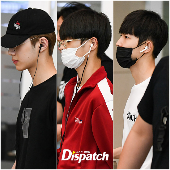 Wanna One arrived in Bangkok, Thailand, via Incheon International Airport on the afternoon of the 6th after finishing overseas performances.Music did not fall on the way to Wanna One; members left the airport with their earphones in their ears.