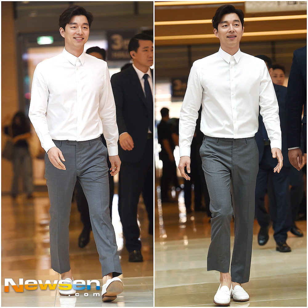 The opening event of Daily Room Reasonable Design Exhibition was held on August 10 at the Atrium Special Stage on the 1st floor of Starfield Goyang, Goyang City, Gyeonggi Province.On that day, Gong Yoo attended.You Yong-ju