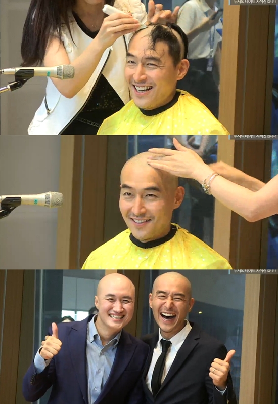 Kim In Suk has turned into a total head-to-head.On the 17th, MBC FM4U Its Ji Suk-jin, a date of two oclock appeared in the group Kim In Suk, Yoon Sung Ho.When Kim In Suk started shaving, Yoon Sung Ho continued to explain the goodness of shaving.Yoon Sung Ho explained, I can solve all the soap without shampoo, he said. I do not get up even if I sleep for a while.Kim In Suk also revealed his love for his wife, saying, I love Angela; I do this hard for our Family.Kim In Suk, who said a Family photo was booked next week, said: I dont know yet that my father is pushing my head.I am sorry to push so hard at my disposal. Ji Suk-jin and Yoon Sung Ho, who saw Kim In Suk, who completed the shaving, said, I feel like Shaolin Monastery, its pretty good.On the other hand, Kim In Suk appeared on Dooshis date Ji Suk-jin with Yoon Sung Ho on the 1st, and said that the group Kim Pak will shave when it takes the first place in the real-time search query of the portal site.Photo = MBC-Showed Radio