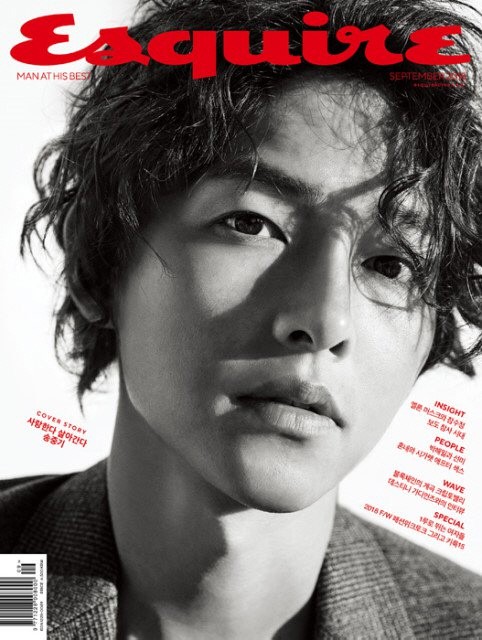 <p>Song Joong-ki celebrated its 10th anniversary and decorated the cover of fashion magazines.</p><p>The cover hero of Fashion magazine Esquires September issue is Come back actor Song Joong-ki at tvN As month chronicle. Among published photo books Song Joong-ki is a husband of Song Hye-kyo and now the fact that it is out of stock is emanating charm with its appearance as a colorless as it is.</p><p>The title of the cover story of Song Joong-ki is I love you, I will live. The top actor of beautiful actor Song Hye - kyo and Song Joong - ki enjoying newly married life are showing up The interview contents are attracting hot attention of fans.</p><p>Song Joong-ki had a slightly long hair permanent, diverged to a boy rice similar to the movie Wolf boy, and he was deprived of the viewers eyes. However, close-up shots are also expected for his new work to be comed back to mens beauty and mature beauty.</p><p>Photo | Esquire</p>