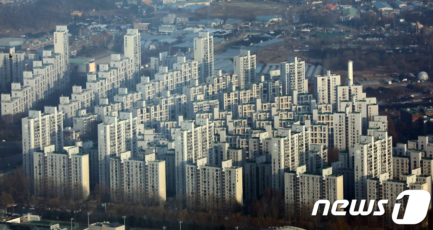 서울의 아파트 모습.(뉴스1 자료사진)© News1 황기선 기자