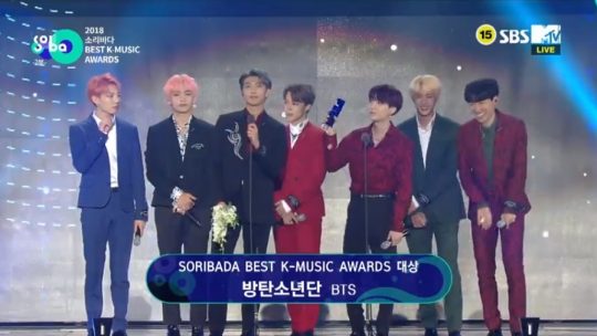 <p>Group Dark & ​​amp; Wild received subjects at 2018 Soribada Best Kay Music Award (Soribada Award). Soribadas chairman Ogyeumyeon who came to the award ceremony introduced Dark & ​​amp; Wild the word this person is small on this person. It is a gymnastics gym at Seoul Honjo-dong Olympic Park on the 30th afternoon.</p><p>Soribada Award began for the first time last year and came the second time this year. Awards were held for albums and soundtracks released last September until the end of August this year. The 10 teams of this award selected winners reflecting soundtrack streaming and download scores of 50%, online voting score of 30%, reflecting 10% of the steering committee members and expert adviser rating, respectively. The special prize was given in 21 categories.</p><p>The target hero was Dark & ​​amp; Wild. Leader RM opens his mouth for a while looking at the audience seats. Before retiring the singer, this place is definitely the place Id like to perform, and three years ago at this venue we did a single concert, and And after the Gothic Sky Dome this before you We have made the main stadium the stage for us. </p><p>He says, I would like to know that those who made a special seven boy who was never special had just watched this awards ceremony. I would like you to make a special life, he said. Dark & ​​amp; Wild got this award and the new Korean world social artist award in addition to the target.</p><p>The performance was also fancy. At the end of setting the stage with the new song Idol (IDOL) announced on the last 24th, dozens of dancers appeared and added magnificence. On the encore stage, I got a hot cheer for the past album activity song Fake Love (FAKE LOVE). The stage club fan club Amis name was repeatedly communicated and position colleagues celebrities also conveyed support.</p><p>Lucky Twice accounted for soundtrack. Thanks to successively hit Heart Shaker Wat is Love (What is love?) Dance the night away. Ji Hyo said, Last year we got a wonderful prize at Soribada, but today I am thankful that we will rise to that glorious digit and many people around us always have no rest and sleep is not jumsimyeon and hardships I gratefully thanked all the employees of my affiliated office JYP entertainment.  Thank you for your time to meet only once and give good things added a greeting.</p><p>Boys, Stray Kids, Nature, Aizu were jointly awarded by Shinhan Ruo Rookie Award Group that corresponds to Newcomer Award. A Warner member who was the main character of the Newcomer Award last year proved its growth by receiving this years prize and Shin Hanryu Men Popularity Award. Especially in the process of deciding the new Korean style mens popular award winning team, fans voting battle was fierce.</p><p>In the award ceremony of this day, the Daqingwan awards have occurred outbreaks. Dark & ​​amp; Wild occupies three crown crowns, Lucky Twice got a target for soundtrack and this prize. In addition to this, there are Mama (Bongsanwa Shin Hanryu Female Popularity Award), New East W (Bonsangwa Shinhwa Icon Award), Red Velvet (Bongsanwa Shinhwa Artist Award), Monster X (Bongsanwa Shinhwa Artist Award) 2 I enjoyed the pleasure of the crown.</p><p>Below is 2018 Soribada Best Kei Music Award award.</p><p>▲ Soribada subject: Dark & ​​amp; Wild ▲ soundtrack Target: Red velvet ▲ Soba book award: Warner Wong, Mama Radish, NCT 127, Volpalgan Adolescence, Lucky Twice, New East W, Momonland, Monster X, AOA, Red Velvet , Dark & ​​Wild ▲ Shin Hanryu Producer Award: Kim Da-hoon ▲ Shinhan Ryu Music Video Director Award: Hong Wong Ki ▲ Shinhan Ryu Rookie Award: The Boyz, Stray Kids, Nature, Aizu ▲ Shinhan Style Enka Rookie Awards: Gangnam, Setting Hayun ▲ Shinhan Style Performance Prize: Samuel, Diamond ▲ Shinhan Enka Enka Star Awards: Tae Jinna, Hong Campaign ▲ Shinhan Current Voice Awards: Wheesung, Gilpong ▲ Shinhan Style Social Voice Award: Sojay ▲ Shin Han Stream Hip Hop Artist Prize: Sungmin Ho (Winner) ▲ Shinhan Hwan Queen of Trend: So · In Young ▲ Shin Shuos A Ikon Ui: New East W ▲ Shinhan Rising Hot Star Awards: Hyun Soo & Uiun, YDPP ▲ Shinhan Aluminum Enemy Artist Award: Crash ▲ Shinhan Ryu Music Star Award: Yuan Non ▲ Shinhan Style Overseas Entertainer Prize: Seven Senses ▲ Shan Hwang Artists Awards: Red Velvet, Monster X ▲ Shinhan Stream Netizens Popularity Awards: Exo ▲ Shinhan Ryutsu OST Awards: John Seung ▲ Shin Hanryu Female Popularity Award: No Mom ▲ Shin Hanryu Men Popularity Award : Warner Wong Shinhan Stream World Social Artist Prize: Dark & ​​amp; Wild</p>