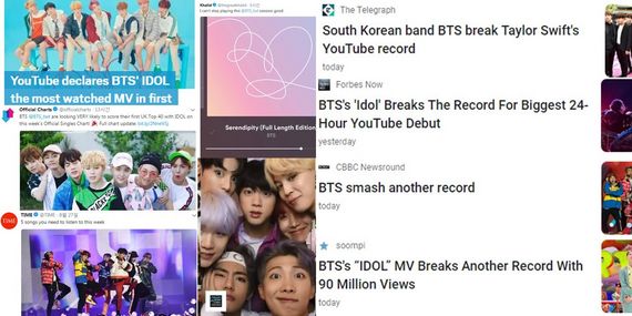 Interest explosion from the day of comeback The new song Idol released by BTS on the 24th was a fresh shock to domestic and foreign countries.We added an Africa rhythm to our tune and mixed EDM with the hip-hop genre Trap.Performance also melted the Africa traditional dance in the shoulder dance of the vineyard, and the music video, which is devoted to CG work in a vivid color, shows an eye-catching visual beauty.Foreign media said, BTS released Gin Anser, which decorates the US of the Love Yourself series, and attempted cultural fusion with the title song Idol.It has shown a completely new level of change. We have started a global festival based on Korean culture. United States of America rap stars Dolph Ziggler Minaj and Collaboration also showed a keen interest.The version of Idol featured by Dolph Ziggler Minaj is not included in the album but is released only as a sound source, but is popular on charts around the world.Media outlets said, The unimaginable combination has produced more than imagined results, while also expecting another World Collaboration following Chainsmokers, Steve Aoki, designer and Dolph Ziggler Minaj.Music streaming site Sporty has put up a big AD edition in United States of America New York in time for BTS comeback.The United States of America famous talk show also scrambling to shed light on BTS comeback.United States of America CBS James Cordens The Lay Lay Show and NBC The Ellen Degenerators Show re-edited BTS appearances before their comeback on YouTube.The Ellen Show decided to broadcast a picture of BTS starring in May.United States of America Magazine Time included BTS songs in Five songs to listen to this week.Booking Guinness Book of World Records in 2019The BBC said, BTS has two new records on Guinness World Records in 2019, he said, referring to Twitter Inc.s most activity and 24-hour YouTubes highest number of views.BTS topped the list with 336,24 episodes last year, surpassing the top share of Twitter Inc. (147,643 times) held by One Direction member Harry Styles.This is the number one figure in the entire number of musicians.The Idol Music Video has broken the previous record (43.2 million views) set by the United States of America pop singer James Taylor Society for Worldwide Interbank Financial Teles Look What You Made Me Two, which ranked #1 in YouTubes 24-hour run.It released 10 million views 4 hours 16 minutes later, 20 million views in 6 hours 35 minutes, 30 million views in 9 hours 52 minutes, 40 million views in 16 hours and 9 minutes, and 50 million views in 21 hours and 3 minutes, recording the highest number of views on YouTube in the shortest time in Korea Singer.It reached 100 million views on the afternoon of the 29th, the fifth day of its release.The James Taylor Society for Worldwide Interbank Financial Teles Look What You Made Me Two was rumored to have disassembled Kanye West and Katy Perry, but BTS proved a hot interest in the simple comeback itself, the foreign ministry said.The news was reported in news from various countries, including Swedens state-run broadcasters, and CNN and other leading foreign media outlets.The British Official Chart expected BTS new album to achieve all-time results on the charts on its website on the 29th, and it also predicted entry into the single top 40 chart, the main music chart.In 2016, it first entered the UK album chart top 100 with Wings and has since entered the album charts three times in a row, including the Japanese version of Face Yourself.Love Yourself Resolution Anser is expected to be more powerful than this, making it possible to enter the first single top 40 chart with the title song Idol.It has been named twice in the top 75 on the UK singles chart, but this is the first time to mention the top 40 singles chart.Billboard is expected to achieve remarkable results. It is expected to surpass the record of the previous Love Your Self which entered the Billboard 200 with 135,000 points.In the United States of America official album distribution window, Amazon CD & Vinyl ranked # 1 in the bestseller category of One Week, and in Korea, it exceeded 1.5 million in order of One Week.As the record of its own best is renewed on every album, this achievement is also noteworthy.Global artists were also interested in the growth of BTS.United States of America pop singer Khalid captured the newly recorded Serendipity streaming screen on this album, saying, I can not stop listening to songs.Ed Sheeran also surprised BTS members by praising them for a really cool album; British electronica duo Horne also praised BTS, saying: I often contact members RM.I think I will release a song for the collaboration later, but I do not know when it will be, but there is definitely a song with the rappers. 