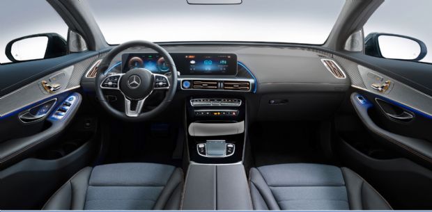 벤츠 전기 SUV EQC 실내 (사진=메르세데스-벤츠)