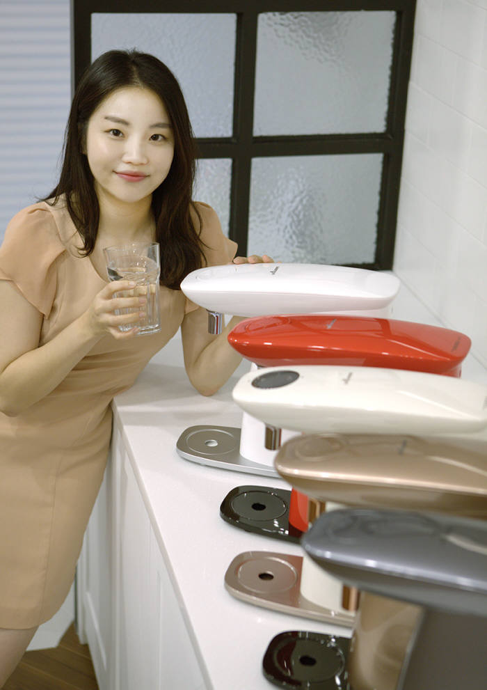 웅진정수기 이미지