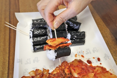 영광충무김밥 이미지
