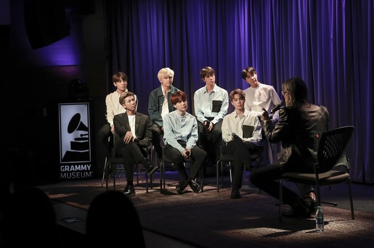 BTS was the first Korean singer to hold an event invited by United States of America Grammy Museum.Group BTS attended the A CONVERSATION WITH BTS at the Clive Davis Theater at the United States of Americas Grammy Museum (THE GRAMMY MUSEUM) on September 11 (local time).It is the first time that a Korean singer attended the event hosted by the Grammy Museum.With more than 200 audiences gathered, BTS, along with Scott Goldman, the artistic director of the Grammy Museum, had time to talk candidly about their thoughts on various topics including music directionality, album production process, relationships with members, and the importance of fans.First, regarding the difference between last years United States of America tour and the LA Staples Center performance, member Jay Hop mentioned I met fans four times with the music of the new album and said, It was a meaningful stage because many fans enthusiastically responded and cheered.Sugar responded to BTS success and music work by saying, It is the driving force that the BTS members have been able to express their own thoughts and feelings with music. It seems that both companies and members have been able to create good musics of various genres thanks to their close co-work.RM said, BTS has set up an album concept and conveys a message with a motif from the story of the inside of the member. Since its debut, he has been making and working on albums on topics such as school, youth and Lets love myself.It was an opportunity for us to rethink the meaning of love once again through the album.The members are always making good melodies and lyrics, but when we have a part that needs to coordinate with each other while recording songs, we all gather together to talk a lot and try to solve the problem in a good direction, Jimin said.The fans gave BTS wings, and we helped them get to this spot, so our relationship with our fans is very close, Bue told Ami.The results we recorded now were possible because we had fans, Jin said. The LOVE YOURSELF tour is not a BTS alone but a place with fans.In the last question asking about the feeling of winning the Billboard 200 twice, Jung said, I feel responsible and burdened about the academic achievements so far.But we will try to catch up with our minds in every way, including music and behavior. Host Scott Goldman introduced BTS as the most successful K-pop singer in the history of the charts of United States of America before the full-scale conversation, and BTS has a foreign language album record that ranked first on the Billboard chart with LOVE YOURSELF Tear, and it is the second number one with this new album LOVE YOURSELF Answer I recorded it, he explained.pear hyo-ju