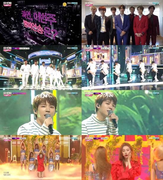 BTS topped the list in The show in the commenters speech.MBC Music Show Champion TOP5 broadcasted on the 12th was named Idol of BTS, Power Up of Red Velvet, Do not Know of Oh! Jiji, Sunmis Siren and Han of (Women) children.The champion song went to BTS, who is currently working on overseas schedules, and said in a video, I really appreciate it, thanks to your support, I can work.I will show you a nice look by working harder in the future. On this day, various comeback stages were held at Show Champion.First of all, Sunmi participated in direct writing and composition, and showed Sunmis dreamy voice and charming performance with the title song Siren which collected topics before the announcement.Sunmis Siren is a song that Sunmi wrote and composed, with the motif of the mythical mermaid Siren: a complete version of the trilogy project following Gashina and The Main character.It has two meanings: warning and enchanting.Infinite Nam Woo Hyon also showed his emotional vocalist who became more mature with his own song If You Are Alright, as well as the song I Love You, which he wrote for his fans.If You Are All Right is a song by Baek Min-hyuks composer-centered composition team 7six9 music and Nam Woo Hyon. It tells the story of the farewell that comes after the meeting between men and women.OH MY GIRL has transformed into a powerful and powerless version of the new song Fireworks Wednesday.Fireworks Wednesday is an impressive song with lyrical, addictive lyrics and dynamic and beautiful melodies, featuring the chic and charismatic charm of OH MY GIRL.And Power Center Group The Boys showed the stage of the new song Right Here, which is an upgraded sword dance, and Jekyll, produced by Blockby Park Kyung.Right Here is the dance number of the electronic pop genre that can feel the self-confidence of twelve boys.Starting with the sweaty rapping of charismatic rapper Sunwoo, this song is a speedy development, offering an addicted voice that will shake the shoulders with a light chorus and the Powerful Voice combination of The Boyz.Photo = MBC Everly One broadcast screen
