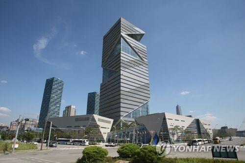 송도국제도시 내 인천경제자유구역청 전경 [연합뉴스 자료사진]