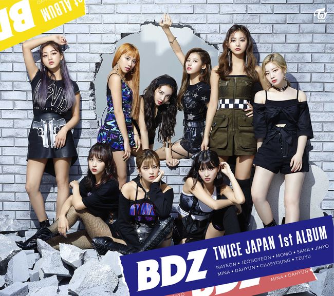 Group TWICE Japans first full-length album BDZ is on the top of the Yojibudong on the 4th day of the Oricon de Ely album chart release.TWICEs Japan regular 1st album BDZ, which was released on December 12, topped the Oricon de Ely album chart with 12,453 points on the 14th.On the day of release, it was ranked first with 89,721 points, and it remained at the top for the fourth day. It totaled 155,989 points, continuing its unique popularity on the chart.Y. Park X TWICE combination success is AliIn particular, the record of 89,721 points on the album day was the highest among the K-pop girl groups that have entered Japan since 2008 when the Oricon deEly album chart ranking began to be released.TWICE, which has been showing off its status as an Asia One Top Girl Group by writing various new records after its debut in Japan last June, showed off its new record maker again.The album BDZ has also been ranked # 1 on the Oricon charts as well as on the iTunes album charts in seven overseas regions including Japan, Malaysia, the Philippines, Singapore, Taiwan, Thailand and Vietnam.In addition, the songs including the pre-released BDZ showed off the grandeur of line from the top 100 charts of Japan Line Music to the 11th place.The title song BDZ, written and composed by J. Y. Park, is an abbreviation of Bulldozer, which means Lets break the big wall in front of you like Bulldozer and move forward.MV, which was introduced with the sound source, is also popular because it can get a glimpse of the charm of TWICE, which transformed into a movie-like story and a lovely still warrior.BDZ included a total of 10 tracks, including the title track BDZ and single title songs One More Time, Kandy Pop and Lee Jin-hyuk Me Up.TWICE won three consecutive platinum certifications from Japan Records Association for its debut album #TWICE in June last year, the first single One More Time in October, and the second single Kandy Pop in February of this year.The first full-length album is expected to bring about remarkable results.To commemorate the launch of BDZ, TWICE will hold its first Arena tour of nine performances in four cities with the title of TWICE 1st ARENA TOUR 2018 BDZ.Starting from September 29th and 30th at Chiba Makuhari Event Hall, Aichi Japan Gaishi Hall on October 2nd and 3rd, Hyogo Kobe World Memorial Hall from 12th to 14th, and Musashinomura Sports Plaza Main Arena in Tokyo on 16th and 17th.JYP Entertainment