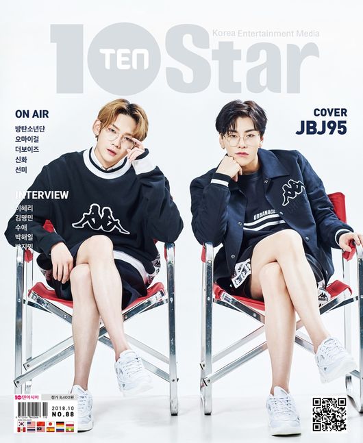 The group JBJ95 has featured the cover of the October issue of the entertainment magazine 10Star (Tenstar).Tenstar, published by Ten Asia, released its October issue with JBJ95 on the 21st.This picture was taken with a concept that shows the growing JBJ95 as a man in a boy.JBJ95 has expressed excellently from the appearance of the package to the fashion of the mature atmosphere, and has repeatedly praised me in the field.JBJ95 is a duo group consisting of Kenta and Sang Kyun from JBJ, a derivative project group of Mnet Idol Survival Produce 101 Season 2.Even after JBJ was disbanded, Kenta and Sang-gyun communicated with fans through fan meetings, and also appeared on SBS mini-Drama Barefoot Diva to challenge their acting.In particular, Sang-gyun was the first Drama to take on the role of the main character since her debut. The scene of the Drama shooting was different from the scene that she has been through as a singer.I want to challenge the medical Drama later. Cho Seung-woo of the Drama Live is cool. As a duo group, Kenta and Sanggyun are working on their own development.Kenta reportedly started her workout with a P.T (Personal Training) for the first time in her career to show her powerful performance on stage recently.When she started her career as JBJ95, she said, I want to appear on Radio Star, Knowing Brother, Battle Trip. The program Sang-gyun wants to appear in is Dunia-First World.It seems to have become more natural to me, Kenta said, but Im not sure Im going to be able to get along with the other ones.When I was struggling in the past, I came to my room and laughed and laughed, he said. We were thinking about each other without saying a word.Sang-gyun expressed his affection for JBJ95, saying, I am now on a boat.The goal of JBJ95, which debuts as a rookie group, is to inform more people of the team and their names in the future.In particular, Kenta said, As JBJ, I was able to win the first prize in music broadcasting, and went to the awards ceremony.I want to try again with JBJ95 because I know how valuable and difficult the experience is. I want to hold concerts and tour Europe, he added.More pictorials and interviews from JBJ95, and behind-the-scenes cuts can be found in the October issue of 10+Star (Tenplus Star).Ten Plus Star.