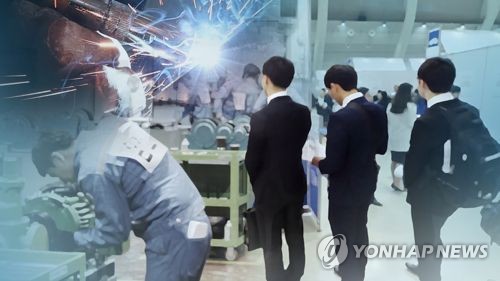 일자리 증가 석달째 10만명대…금융위기 이후 처음(CG) [연합뉴스TV 제공]