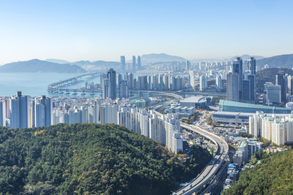 부산 해운대구 주택시장 전경.(사진=이미지투데이 제공)