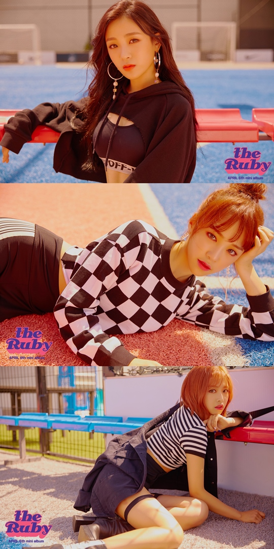 DSP Media, a subsidiary company, posted the second photo teaser of the sixth mini album The Ruby through the official SNS at 0:00 on the 7th.In the open photo, JinSoul showed off his health and sexy charm with a black tank top costume, and Rachel Weisz is lying on the floor staring at the camera with a chic look.Especially, the S line caught the sight of those who were exposed.In addition, Chae Won revealed the perfect legs with a half-dozen jackets, and impressed the male fans.They showed more mature poses and expressions that reveal their charms, raising expectations for new album activities.Prior to the release of the new album, April, who released Chae Kyung, Naeun and Jenas Photo Teaser, plans to release a variety of contents such as album track list, preview, and art film, as well as boost expectations for comeback.April will release its sixth mini album, The Ruby, through various online music sites at 6 pm on the 16th.