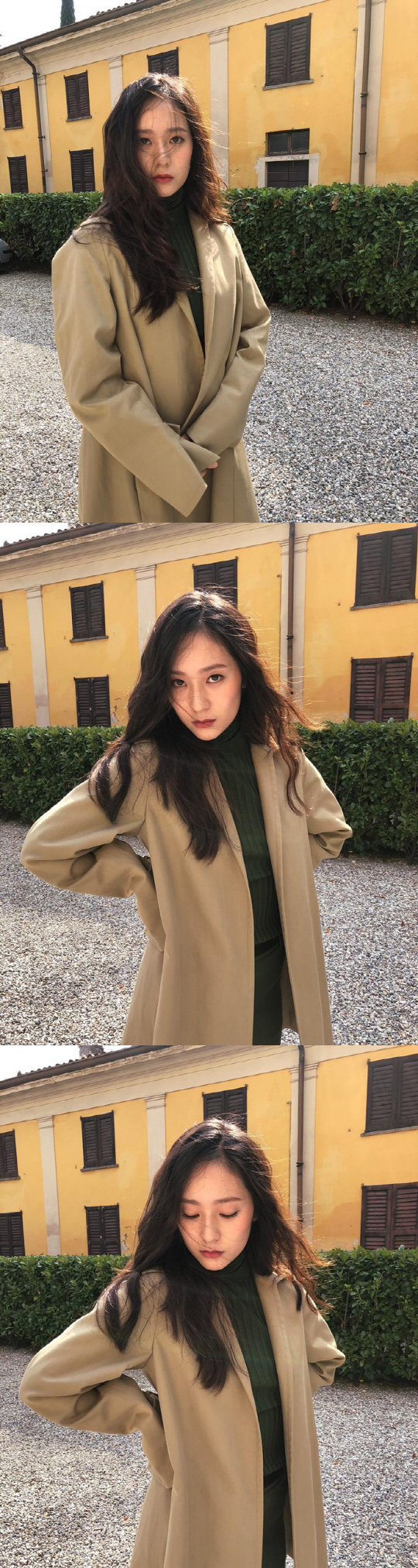 Singer and actor Krystal Jung showed off his distinctive chic visuals.Krystal Jung posted several photos of her on her SNS on the 11th.In the photo, Krystal Jung posed in a dark green polar top and a light yellow-colored outerwear; Krystal Jungs Shining eyes are intense as he looks at the camera.Krystal Jung is appearing in the OCN drama Player with Song Seung-heon - Lee Si-eon.