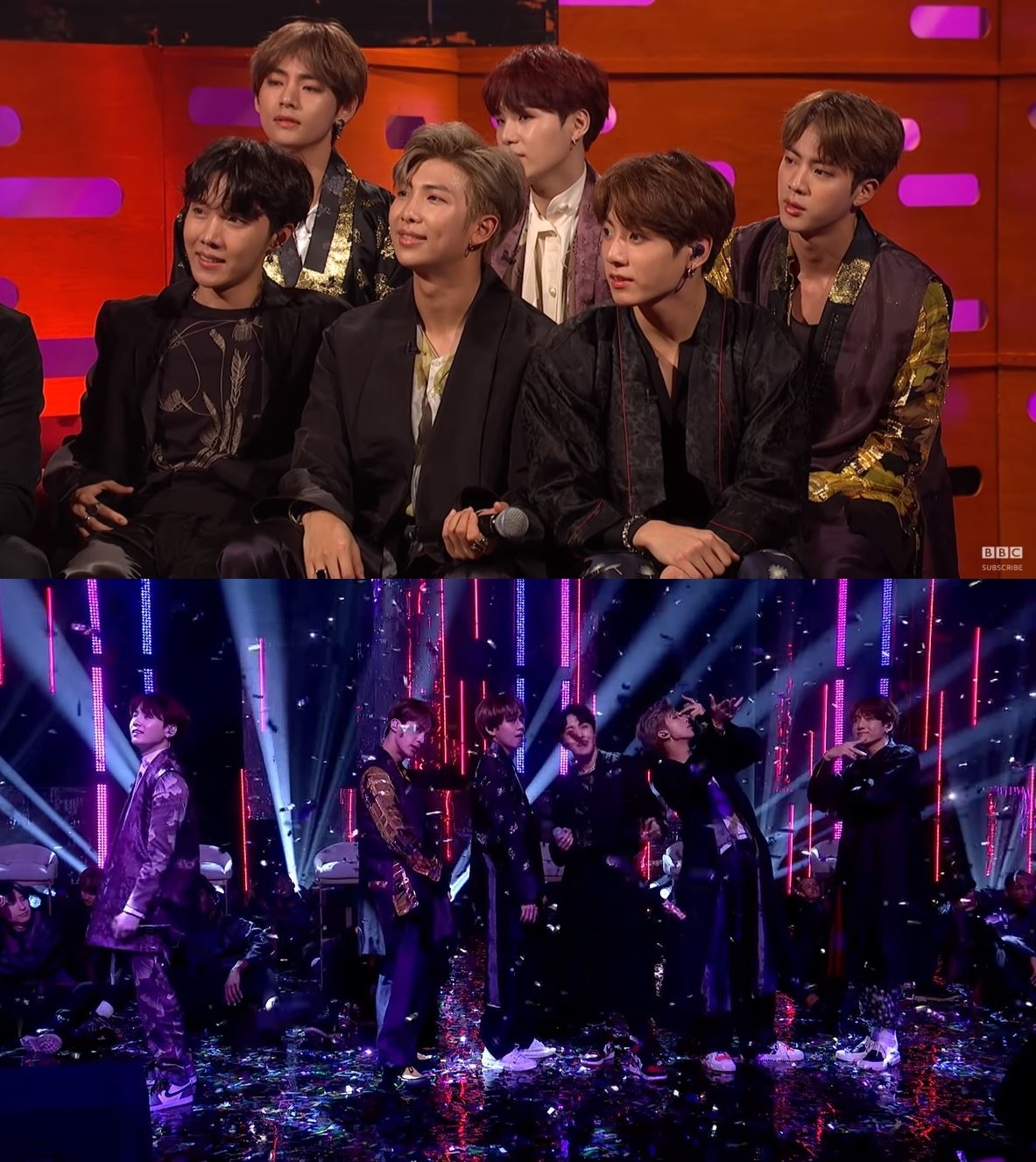 BTS held a concert of LOVE YOURSELF on the 9th and 10th (local time) at the O2 Arena in London, England, selling out all the performances twice.Local media outlets also showed deep interest in BTSs UK performance.The BBC has introduced BTS as The Beatles of the 21st century, a global pop sensation, and has sold out the O2 Arena performance and is the largest presence in the former World Music scene.The Guardian also introduced BTS has made a monumental achievement at United States of America, not only changing the face of pop music, but also being the first Korean group to reach the top of the Western Music industry.BTS members deal with social issues by putting their psychology in the lyrics, and defend the generation they belong to.The authenticity of BTS is a theme that penetrates the LOVE YOURSELF series album, and the RM speech at United Nations is in this context, he said.The natural behavior and camaraderie among members are the elements that make BTS attractive, and this bond is the power to hold them together.The Guardian praised BTSs UK performance with the expression warmth and surprise shown by the former World popular boy group BTS.In addition, the colorful visuals were impressive throughout the performance, and even the images that came out while changing the costumes to change the stage were gorgeous and seemed to see art movies. BTS made each other and fans feel warm.Through this performance, I showed a message that everyone is important. Meanwhile, BTS appeared on the BBCs The Graham Norton Show, the UKs best late-night talk show, on Wednesday as its last schedule in the UK.On this day, BTS first showed IDOL stage in the hot shouts and cheers of the audience.In the talk that followed the host Graham Norton, he talked about various stories such as introduction of individual members, global cover model of United States of America time, and United Nations regular general meeting speech.In particular, when asked about the message of the United Nations regular general meeting speech, RM said, Life always has a dilemma.We can not avoid It, he said. We wanted to find our own way to love ourselves, so that young people can live happier and better lives.It was our message, he explained.Wufi Goldberg, who participated as a guest, listened to RMs answer and gave his shirt as a gift on the spot as a gesture of impression.On the show, Jamie Donnon, Rosamond Pike and Harry Connick Jr. also appeared as guests with BTS.Meanwhile, BTS will continue its LOVE YOURSELF tour at Amstejigo Dome in the Netherlands on Thursday.