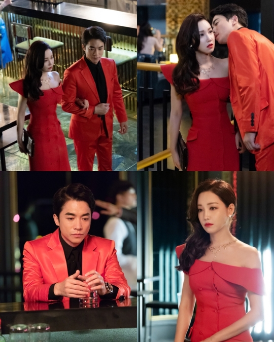 Lee Yoo-ri Kim Yung-min showed off a red dress and suit.MBC weekend drama Hide and Seek (playwright Seol Kyung-eun/director Shin Yong-hwi Kang Hee-ju) unveiled Lee Yoo-ri and Kim Yung-mins Steel Series, which attended the Party wearing dress codes in intense RED colors ahead of the 25th to 28th broadcasts on October 13th.Inside the public SteelSeries, Lee Yoo-ri Minute is a partner of Taesan Groups successor and husband, Kim Yung-min Minute, who attended the Party.In another photo, the two are clearly revealing the cold and bloody Minute crisis.emigration site