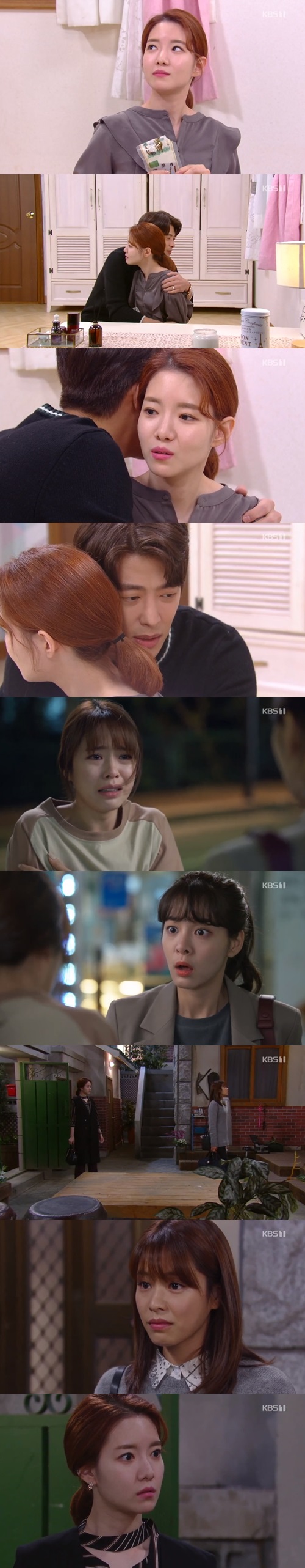 Hong Ah-reum tricked Seol In-ah into a house.Choi Youra (Hong Ah-reum) approached the real Han Soo-jung and Kang Ha-nui (Sul In-ah) in the 107th KBS 1TV evening drama Tomorrow is Clear) broadcast on October 15.Choi Youra approached his father, a fake Han Soo-jung who threatened Yun Hee-hee (the exponent), and found out that Yun Hee-hee was hiding the real Han Soo-jung and that the real Han Soo-jung was strong.Choi Youra went to the front of the house of the river and was cynical when she saw Yun Jin-hee (Shim Hye-jin) and Hwang Ji (Seung-Ri Ha).Choi Youra deliberately started playing poor chuck shows in front of the downs, pretending to be in debt in front of the downs, and even falling deliberately.The downside was sympathetic to the fact that Choi Youra saved Yun Hee-hees life, got a job at the correctional tik, and was sorry for the situation.I also saw Choi Youra bleeding at a convenience store in the neighborhood.In the meantime, Yun Hee-hee borrowed money from his mother, Mrs. Moon, on an excuse for a divorced friend.Yun Hee-hee wept lately as he was caught in a corner by his fake Han Soo-jung father following Choi Youra.Yun Hee-hee said, I envy you the most, as her husband Hwang Dong-seok (Kim Myung-soo) looked at Park Jin-guk (Choi Jae-sung) as she was happy to eat Hanwoo.Hwang Ji knew that her husband Park Do-kyung (Lee Chang-wook) misunderstood that she had abandoned her pregnancy pills when she saw her abandon her medicine.Hwang Ji, who can not tell the truth, lied about the new medicine and said, The first medicine was used, and Park Doo-kyung hugged Hwang Ji, I am sorry for misunderstanding.Lee Han-gyul (Pearl-type) declared independence when his mother Kim So-hyun (Choi Wan-jung) continued to harass the downswing, and Kim So-hyun declared a hunger strike to prevent it.Kim So-hyun, however, could not stand hunger and secretly ate late-night snacks every day, and her husband Lee Sang-hoon (Seo Hyun-chul) was impressed with her allowance in exchange for keeping secrets.Lee Sang-hoon asked the Ganghaeng to dry Lee Han-gyul.Yoo Gyeong-sang