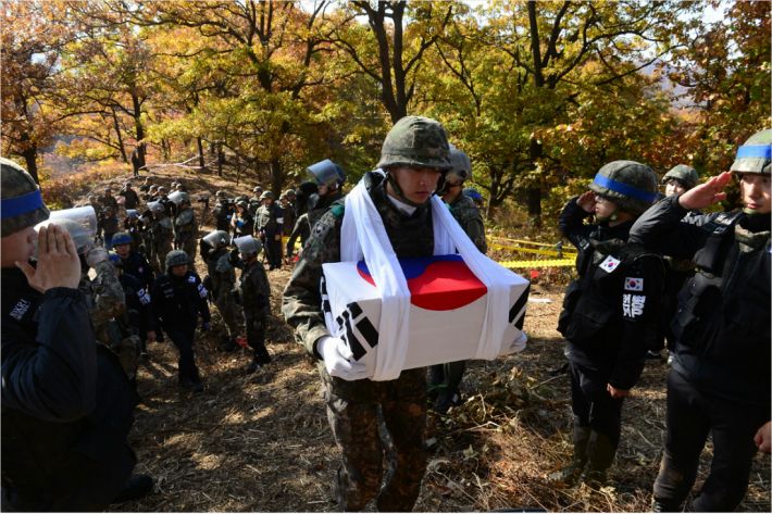 물든머리 이미지