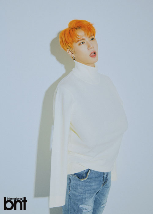 Singer Kim Dong Han made his comeback with his second album.Kim Dong Han was the first solo singer to take a picture with bnt.Kim Dong Han showed a perfect boyfriend look with a denim look on a white turtleneck in a three-concept photo shoot, and a dreamy concept with a beret point.In the picture, which was made with a turtleneck in the brown shirt of the autumn mood, the sexy mood was created with a moist hair style.In the interview that followed the filming, I was able to hear the story of his new album first.When I asked for an introduction to the second mini album, I thought that I expressed the sexy of the moonlight after listening to this album D-NIGHT.I feel a little bit more like a house than my first album, he said with a smile. I participated in writing, composing, and making rap on my new album.It is the first time that I have been immature, but I want to give a good score in that I have a Top Model in many new places. At the same time, he recalled the last time he had a new album, saying, I have released a total of five albums including JBJ albums for a year, and I think I lived really hard on myself.Kim Dong Han, who returned to solo after the dismantling of JBJ, said, I am more senior than JBJ95, saying that I will meet with Kim Sang-gyun and JBJ95 of Kenta Takada in this activity.I hope youll come to the waiting room to say hello, he said, adding that he was still in strong contact with JBJ members.I often meet with Kenta Takada, and they both meet to watch movies in I like you. I have seen Venom recently. Kim Dong Han, who is usually a rubber band weight and loses weight well, said, I eat one meal a day for management.When you are on a diet, you enjoy eating for surrogate satisfaction.I think I have seen the food of Mr. Bantz and others so I can show you the Meat color-development shot. He laughed and said, If I lose weight and my face is revealed, I think I am a little handsome (laughing).You should not have flesh around your eyes, nose, and mouth. When asked about hobbies and liquor, Hobbies like to watch movies in movie theaters, especially late night movies.Kim Dong Han, who said, There are fans who can go to the movie theater and recognize it, and I will go on my way. Kim Dong Han said, I have about 30 cups of wheat.I like alcohol, but I like it more than my friends. When asked if he was a 21-year-old young man but who was perfecting the sexy concept, he said, In fact, I feel that my young age is an obstacle to digesting the sexy concept.I still think I can digest the concept without any difficulty because my face is presbyopia. When asked about the artist who wants to collaborate later, There are many people who want to be together.In fact, MXMs (Kim) Donghyun, who became a roommate in Produce 101 Season 2, and later both worked well and made a colaboration.I want to do it with DonghyunWhen Kim Dong Han, who is skillful in the stage, asked what kind of senior stage was helpful in the past, he said, When I was dancing before my debut, I practiced gestures and dances while watching the stage of Exo and BTS seniors. BTS senior is a role model and fan.I want to resemble half of my class because I am getting more popular in the world these days. As a solo singer, Lee Seung-gi is referred to as a role model and says, Do not you act in various fields such as acting, entertainment, and music?I would like to do Top Model in addition to Music and entertainment if I have an opportunity. He said, I want to appear in entertainment even now.I want to appear once after enjoying MBC Radio Star or JTBC Knowing Brother. Park Su-in