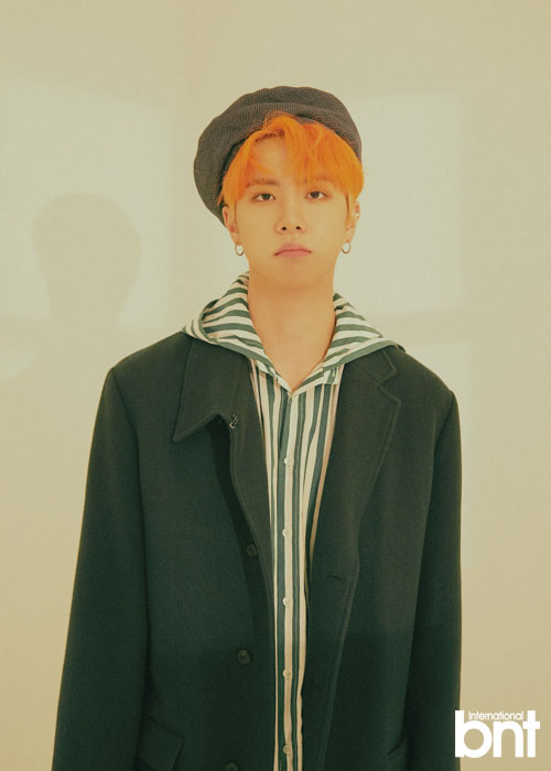 Singer Kim Dong Han made his comeback with his second album.Kim Dong Han was the first solo singer to take a picture with bnt.Kim Dong Han showed a perfect boyfriend look with a denim look on a white turtleneck in a three-concept photo shoot, and a dreamy concept with a beret point.In the picture, which was made with a turtleneck in the brown shirt of the autumn mood, the sexy mood was created with a moist hair style.In the interview that followed the filming, I was able to hear the story of his new album first.When I asked for an introduction to the second mini album, I thought that I expressed the sexy of the moonlight after listening to this album D-NIGHT.I feel a little bit more like a house than my first album, he said with a smile. I participated in writing, composing, and making rap on my new album.It is the first time that I have been immature, but I want to give a good score in that I have a Top Model in many new places. At the same time, he recalled the last time he had a new album, saying, I have released a total of five albums including JBJ albums for a year, and I think I lived really hard on myself.Kim Dong Han, who returned to solo after the dismantling of JBJ, said, I am more senior than JBJ95, saying that I will meet with Kim Sang-gyun and JBJ95 of Kenta Takada in this activity.I hope youll come to the waiting room to say hello, he said, adding that he was still in strong contact with JBJ members.I often meet with Kenta Takada, and they both meet to watch movies in I like you. I have seen Venom recently. Kim Dong Han, who is usually a rubber band weight and loses weight well, said, I eat one meal a day for management.When you are on a diet, you enjoy eating for surrogate satisfaction.I think I have seen the food of Mr. Bantz and others so I can show you the Meat color-development shot. He laughed and said, If I lose weight and my face is revealed, I think I am a little handsome (laughing).You should not have flesh around your eyes, nose, and mouth. When asked about hobbies and liquor, Hobbies like to watch movies in movie theaters, especially late night movies.Kim Dong Han, who said, There are fans who can go to the movie theater and recognize it, and I will go on my way. Kim Dong Han said, I have about 30 cups of wheat.I like alcohol, but I like it more than my friends. When asked if he was a 21-year-old young man but who was perfecting the sexy concept, he said, In fact, I feel that my young age is an obstacle to digesting the sexy concept.I still think I can digest the concept without any difficulty because my face is presbyopia. When asked about the artist who wants to collaborate later, There are many people who want to be together.In fact, MXMs (Kim) Donghyun, who became a roommate in Produce 101 Season 2, and later both worked well and made a colaboration.I want to do it with DonghyunWhen Kim Dong Han, who is skillful in the stage, asked what kind of senior stage was helpful in the past, he said, When I was dancing before my debut, I practiced gestures and dances while watching the stage of Exo and BTS seniors. BTS senior is a role model and fan.I want to resemble half of my class because I am getting more popular in the world these days. As a solo singer, Lee Seung-gi is referred to as a role model and says, Do not you act in various fields such as acting, entertainment, and music?I would like to do Top Model in addition to Music and entertainment if I have an opportunity. He said, I want to appear in entertainment even now.I want to appear once after enjoying MBC Radio Star or JTBC Knowing Brother. Park Su-in