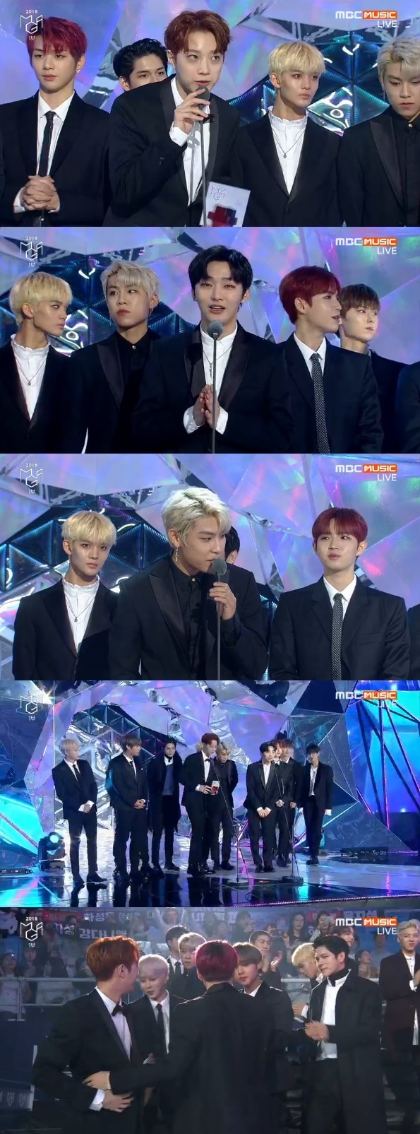 Wanna One held the Vocal Award Mens Trophy at the 2018 MBC Plus X Genie Music Awards (MGA) held at Incheon South-East Gymnasium on the afternoon of the 6th.Wanna One said: We had no idea if we would get a prize.I am grateful for the big prize of vocals, he said. I am sincerely grateful for loving the Beautiful album. He said, Thank you for loving the song.I will work harder, he added.Meanwhile, 2018 MGA is the first K-pop awards ceremony in Korea, which was collaborated by MBC Plus and music platform Genie Music.