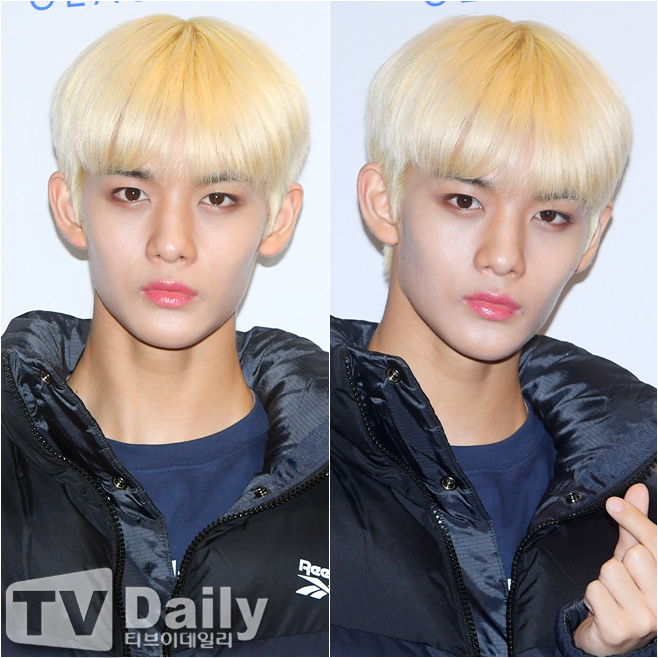 Wanna One Bae Jin Young Blonde In Extra Eyes