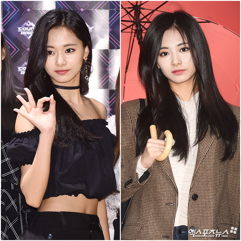 TWICE TZUYU, who attended KBS 2TV Music Bank rehearsal held at KBS New Building in Yeouido, Seoul on the morning of the 9th, is posing on Way to work.Mnet Mka stage costumes are intense.Sexy charisma, no problem.Clean Way to work plain clothes fashionThe Lady in the Rain.