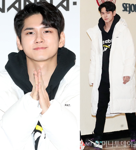 Group Wanna One Ong Seong-wu showed off her piece-like features with a bright white long padding.Ong Seong-wu attended the Reebok Classic X Wanna One Fan Event held at Sejong University Ocean Hall in Gwangjin-gu, Seoul on the afternoon of the 11th.Ong Seong-wu wore a black hooded T-shirt with a large Reebok logo and black pants, and a generous fit of white long padding.Here, Ong Seong-wu completed a trendy sporty look by wearing sneakers with colorful color scheme.Ong Seong-wu, who directed a comma head with a natural wave on his bangs, showed off his personality by taking a unique pose.The event was the first time for Reeboks Asia Ambassador to meet Asian fans. It was held for domestic and foreign fans who were selected through lottery among Reebok product purchasers.Wanna One was selected as Reeboks Asia Ambassador in June and is launching the DMX1200 and Winter Vector Down jacket campaigns.On the other hand, Wanna One will come back with his first full-length album 111 = 1 on the 19th.