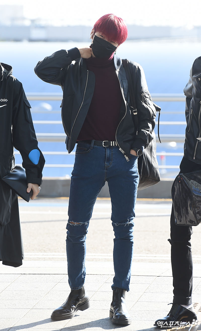 <p> Group Wanna One Kang Daniel the overseas schedule to attend tea 12 am Incheon International Airport Terminal 1 via Thailand into the United States.</p>