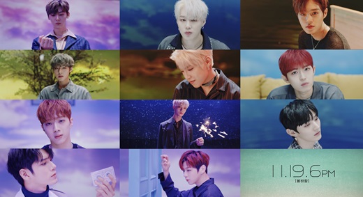 Group Wanna One has released part of its title song Spring Wind.Wanna One released the first teaser video of the title song Spring Wind of its first full-length album 111=1 (POWER OF DESTINY) on the 13th.The teaser video released on the day was a mysterious feeling with a beautiful piano melody and a clock-second sound, and the visuals of all Wanna One members were revealed in turn.The 11 members stared at the camera with a faint eye in different backgrounds, such as the sky where the stars are pouring and the reddish Noel, and excited fans waiting for a comeback.Especially in this video, it was released until the album release time of 6 pm on the 19th as well as part of this title song The smile that always made me shine, the tears.111=1 is Wanna Ones first full-length album, which shaped Wanna Ones willingness to pioneer the fate given by Wanna One, which has been showing the arithmetic series such as 1x=1, 0+1=1, 1-1=0 and 1X1=1.Spring Wind is the title song of 111=1 (POWER OF DESTINY), which contains the fate that you and I have missed each other as one, but the will to meet again and become one again against the fate, and hopes to show the musicality of Wanna One.