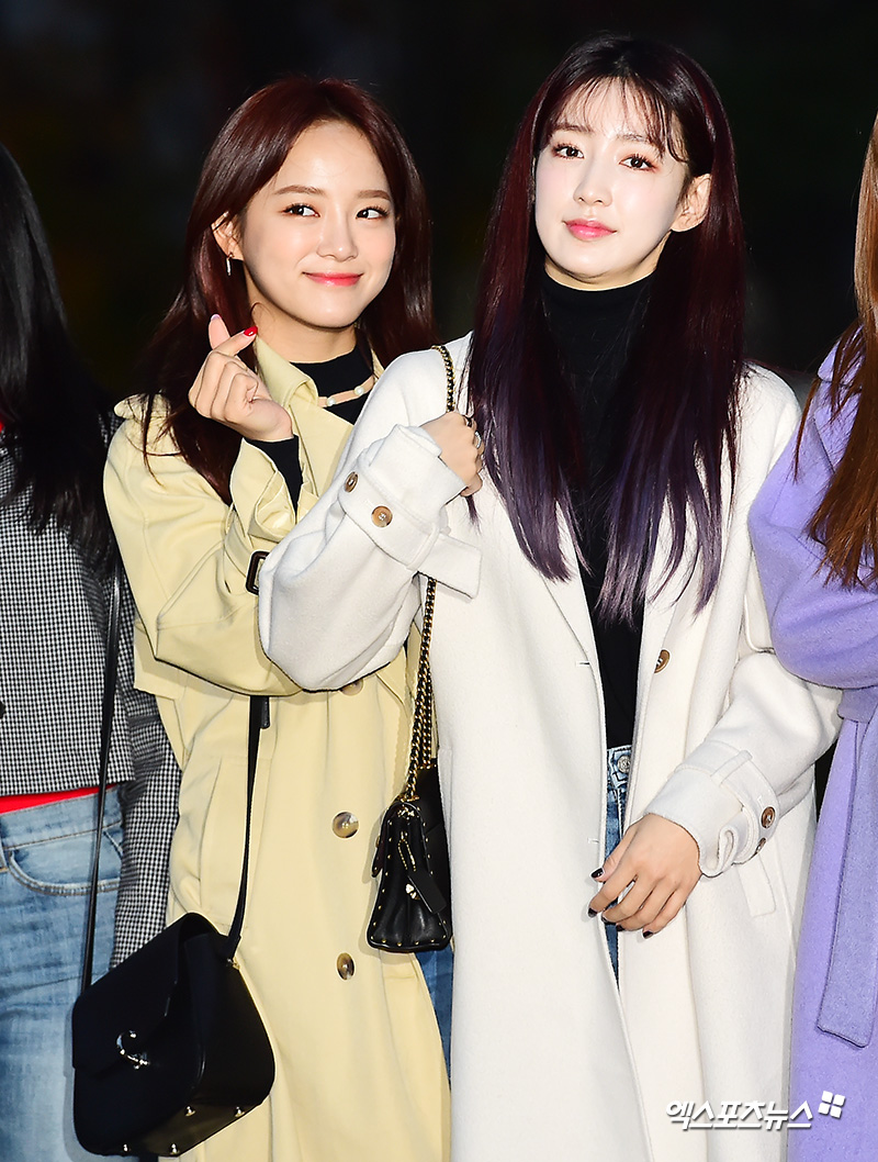 Gugudan Sejeong, one of the photo shows at KBS Music Bank rehearsal held at the opening hall of the Yeouido-dong KBS new building in Seoul on the morning of the 16th.