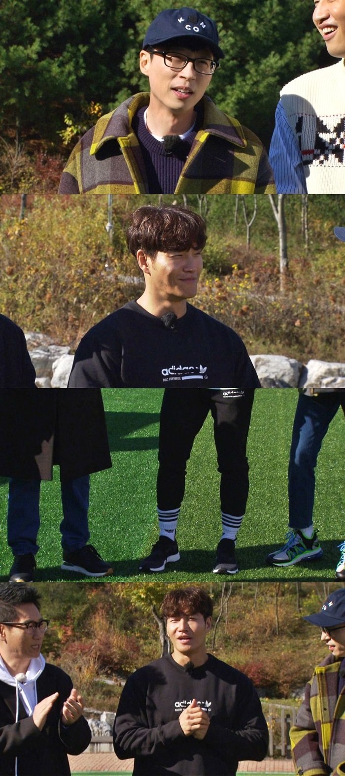 At the recent SBS Running Man recording opening, the members were surprised to see shorts mania Kim Jong-kook wearing long pants.In particular, Yoo Jae-Suk said, Did not you wear it last year from mid-December?I am old now, he said, and he was saddened by Kim Jong-kook, who is getting faster in wearing long pants as the year goes by.Kim Jong-kook also did not rebel, but showed a bitter smile as if he felt the weight of the years and made the scene laugh.On the other hand, Running Man, which is broadcasted on the 18th, is decorated with a knowing mate couple race with actor Kang Han-na, Seol In-ah, Red Velvets Irene and Joey who returned as a Legend guest after How much do you know Running Man?