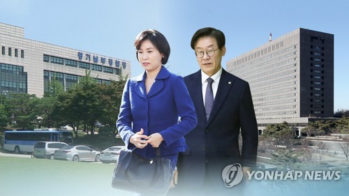 이재명·부인 김혜경씨(CG) [연합뉴스TV 제공]
