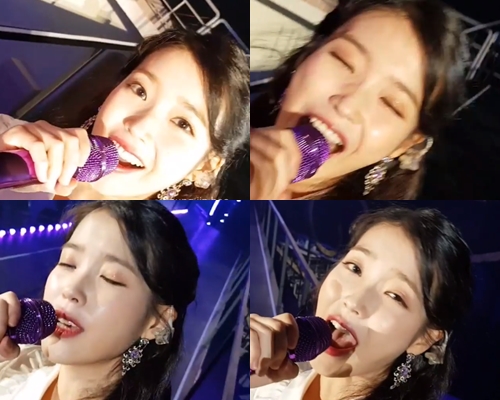 Singer IUs debut tenth anniversary commemorative concert is said to have been a fan service of all time among fans.IU held a solo concert Dlwlrma, 2018 Seoul performance to commemorate the debut tenth anniversary at the Olympic Park Gymnastics Stadium in Seoul Songpa-gu on the 17th.IUs Concert, which is famous for being loved by special Fan service in the usual concert, is rumored to be a performance that should not be missed among fans.Especially, on the day, tenth anniversary Concert Gifted the Fan service that IU will be remembered for a long time.IU, who was singing Meet me on Friday, took a camera of a fan who was filming his own and took a picture of himself and sang songs.The fan who kept the video shared it to the IU fan club and this misfortune spread.In addition, the online community is the back door that IU filled the concert for about 5 hours or more alone.IU is said to have given a concert to the fans by singing encore songs even after digesting all the prepared songs.Photo Online Community