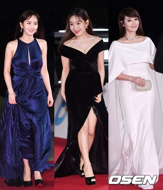 On the afternoon of the 23rd, 2018 Blue Dragon Film Festival Red Carpet event was held at the Hall of Peace at Kyunghee University in Seoul Dongdaemun District.Actor Kim So Hyun, Choi Hee Seo, Kim Hye-soo, Jeon Jong Seo, Jin Seo Yeon, Kang Han Na, Esom, Han Ji-min and Park Bo Young are stepping on Red Carpet.