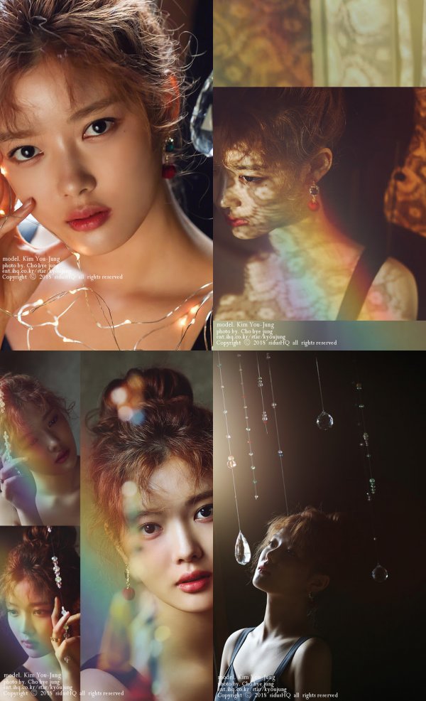 Actor Kim Yoo-jung has given off a unique atmosphere.Kim Yoo-jung in the public picture shows the eyes falling in the dark room alone under the rainbow light, and stands under the transparent Krystal Jung, making the dreamy and mysterious atmosphere so that he can not take his eyes off.It also shows a beautiful figure that is 180 degrees different from the hairy and twisted figure to be shown as Gil Osol in the drama Clean Up Once Hot, which is scheduled to be broadcast, and shows a beautiful beauty that completely digests any concept.Kim Yoo-jung will show a broken act that has never been seen before through Drama.The original characters loveliness is alive and the Kim Yoo-jungs unique pure charm is added to raise expectations that it will capture the hearts of the public once again.JTBCs new monthly drama Clean Up Once will be broadcast at 9:30 p.m. on the 26th (Mon.