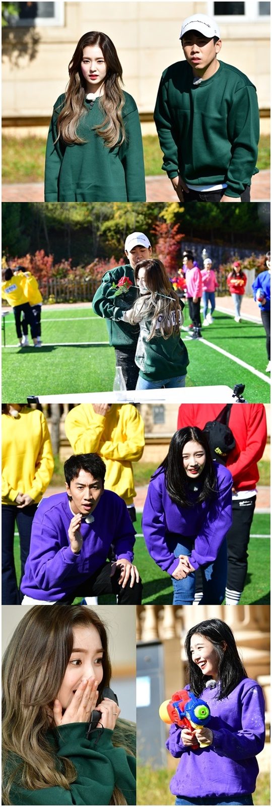 On SBS Running Man broadcasted on the 25th, the member of group Red Velvet, Irene, will play.Irene laughed at the members by calling them pretty Ji Suk-jin because of the charm of understanding the rules late or not bowing to the surrounding situation.Joy, on the other hand, became a Chain Reaction Wealthy, who laughed at every word of the members and immediately responded, and the members added, Joy is like a balloon at the venue because Chain Reaction is so big.Irene, Yang Se-chan, and Joy will be released at Running Man, which will be broadcasted at 4:50 pm on the day.