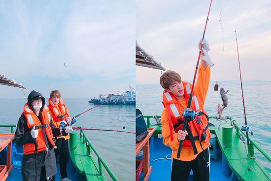 Group BTS member Jin shared the current situation. On the 26th, Jin posted the phrase fishing on Yoon Ki-rang Vacation on the official BTS SNS.In the photo, Suga and Jean, who raised Umji on the boat, showed them standing side by side with a fishing rod and announced that they were having a pleasant Vacation.In particular, Jin showed off his excellent fishing skills by showing a certified shot of fish.The fans who watched the photos responded I would like to do everything I want to do when I rest, Kim Seok-jin, Min Yun-ki is handsome.Meanwhile, the film Bun the Stage: The Movie, which features BTS World Tour behind-the-scenes, confirmed the screening of the global encore./Photo = BTS Official Twitter