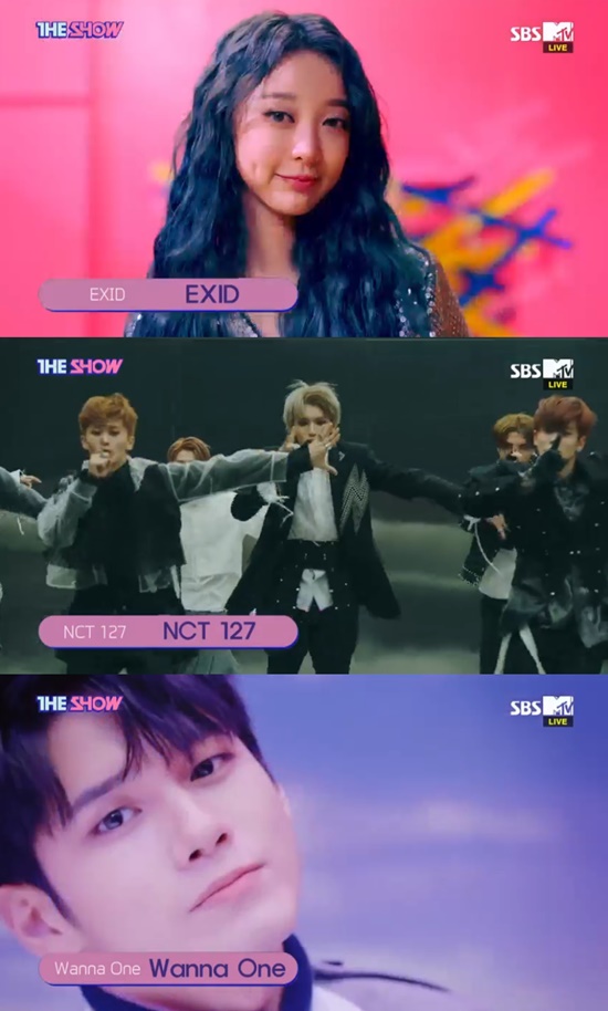 candidate disclosureGroup EXID and NCT 127, Wanna One are the first placeThe confrontation is played.First place on SBS MTV The Show broadcast on the 27thThe Show Choice candidates were released, including EXID, NCT 127, and Wanna One.On the other hand, The Show will feature ABRY, Camilla, EXID, FLAVOR, Hot Shot, JBJ95, NCT 127, TeRish, Wanna One, Golden Rothschild family, Nature, Dream Note, Mighty Mouse, Mott, Voice Per, ATIZ, Jay and Pink Fantasy.Photo: SBS MTV broadcast screen