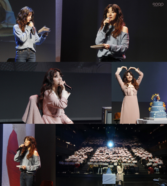 Actor Nam Ji-hyun held his first fan meeting after his debut and sent a meaningful time with his fans.In the first chat of Nam Ji-hyun held at Sogang University Mary Hall Grand Theater on the 25th, Nam Ji-hyun had a happy meeting time with about 430 fans.This fan meeting, which attracted a lot of attention by setting up a record of selling all seats at the same time as opening the ticket, reflected the desire of Nam Ji-hyun, who wanted to meet as if chatting small.Nam Ji-hyuns first chat continued its first meeting after debuting with fans in a friendly atmosphere to match the name.Another look from Nam Ji-hyun, who has been seen only by the CRT, has once again surprised fans on the scene.In this fan meeting, not only actor Nam Ji-hyun but also human Nam Ji-hyuns ordinary daily life was shown in video.In particular, Nam Ji-hyun, who participated directly in all the processes including planning, program, and script composition, showed off his outstanding progress by leading the packed 3Time alone without a host.Nam Ji-hyuns first chat was a lively collection of various corners that were fun and fun to watch.I played games on stage with my fans, and I made a sushi sushi on the spot and presented a lunch box.In addition, in the corner where the actor and the fan usually ask each other questions, the answer that is full of affection came and went.It was a time that forced me to fall into the passionate appearance of Nam Ji-hyun to breathe closely with all the fans on the scene.Above all, the story of Nam Ji-hyun, who plays the behind-the-scenes scenes and scenes in the filmography that has been accumulated for 15 years, has made the eyes and ears of fans happy with the vividness that seems to be on the shooting scene.Nam Ji-hyun finished the fan meeting and said, I was worried that I could lead it with fun, but thanks to the fans, I am making a meaningful time.Also, when I was leaving for Wind to meet my fans closer, I made a surprise high touch and finished my first fan meeting perfectly and happily.