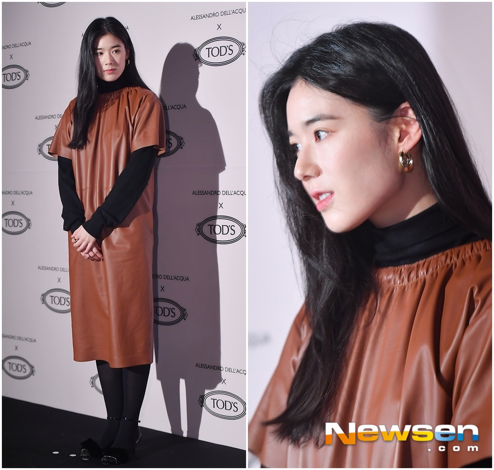 Actor Jung Eun-chae attended a parent brand photo event held in Cheongdam-dong, Gangnam District, Seoul, on the afternoon of Nov.27On that day, Jung Eun-chae responded to the photo wall pose.expressiveness