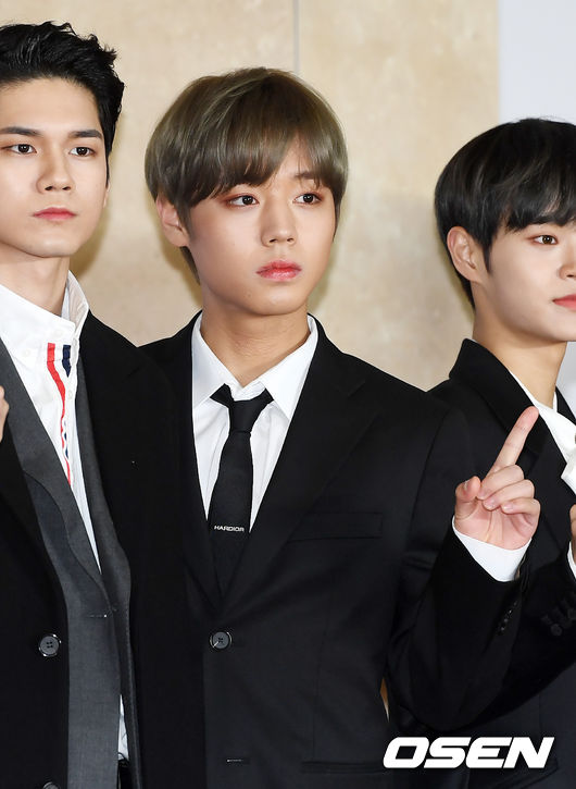 <p> 28 afternoon, Incheon, Jung-GU, Incheon, Paradise City Art Space Plaza open in 2018 Asian Artist Awards (Asia Artist Awards) red carpet Chugai Travel in, Wanna One Park Jihoon this stance and posing. /</p>