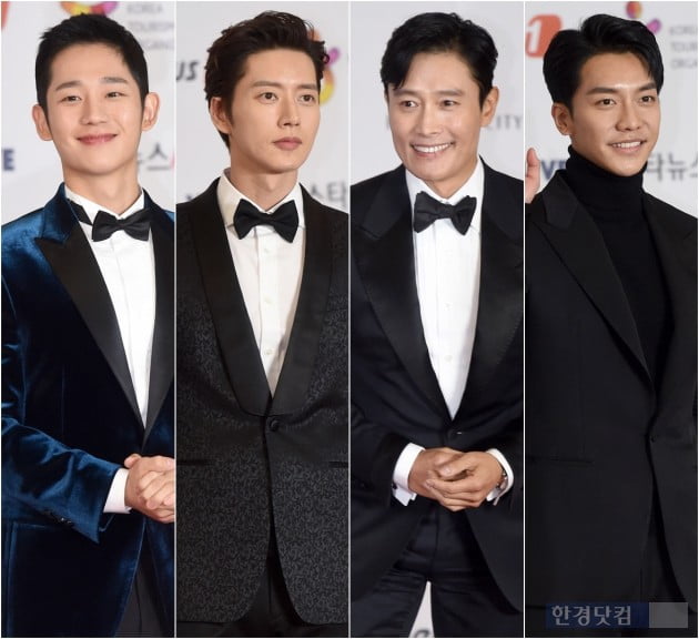 Actor Ryu Jun-yeol, Jung Hae In, Lee Seung-gi, Park Hae-jin and Lee Byung-hun attended the 2018 Asia Artist Awards (2018 Asian Artist Awards) Red Carpet event held at Paradise City Hotel in Unseo-dong, Incheon on the afternoon of the 28th.