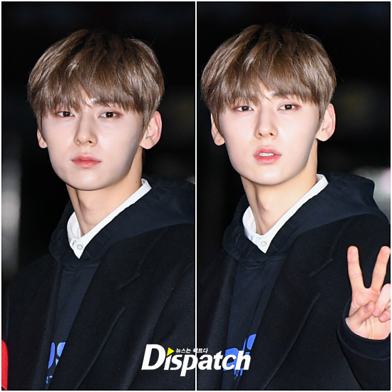 KBS-2TV Music Bank rehearsal was held at the KBS public hall in Yeuido, Yeongdeungpo-gu, Seoul on the morning of the 30th.Hwang Min-hyun captured Sight with a warm visual even in the early morning; the cute charm was a bonus.On the other hand, Music Bank will be attended by Wanna One, NUEST W, Red Velvet, EXID, The Boys, Null, Nature, Lovelies, Stray Nulls and Space Girl.Visual Two Tops.Automatic reflection charm.Im in love with this smile.