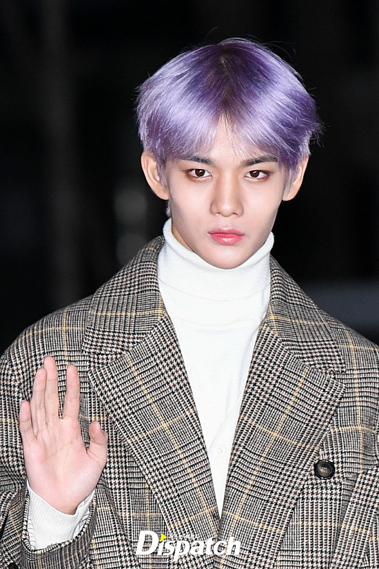 KBS-2TV Music Bank rehearsal was held at KBS public hall in Yeouido, Yeongdeungpo-gu, Seoul on the morning of the 30th.NUEST W Ren and Wanna One Bae Jin Young added a mysterious charm with purple hair.On the other hand, the Music Bank will be attended by Wanna One, NUEST W, Red Velvet, EXID, The Boys, Key, Nature, Lovelies, Stray Kids and Space Girls.Mysterious Charm (NUEST Wren)Treat a comic.Heart beat with eyes (Wanna One Bae Jin Young)Chalid.